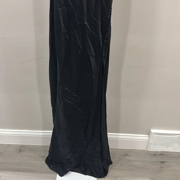 SAU LEE Penelope Gown in Black